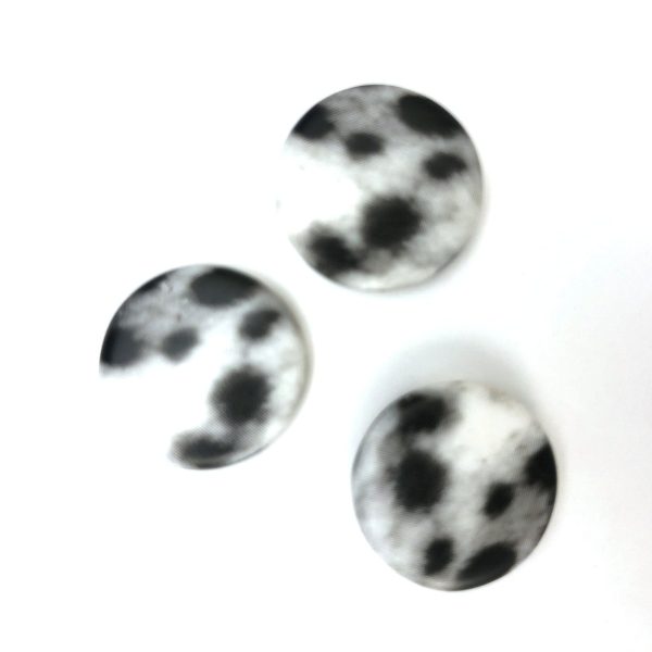 17MM Leopard Disc Bead (72 pieces) Online Sale