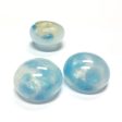 18MM Aqua White Opal Glass Cab (12 pieces) For Cheap