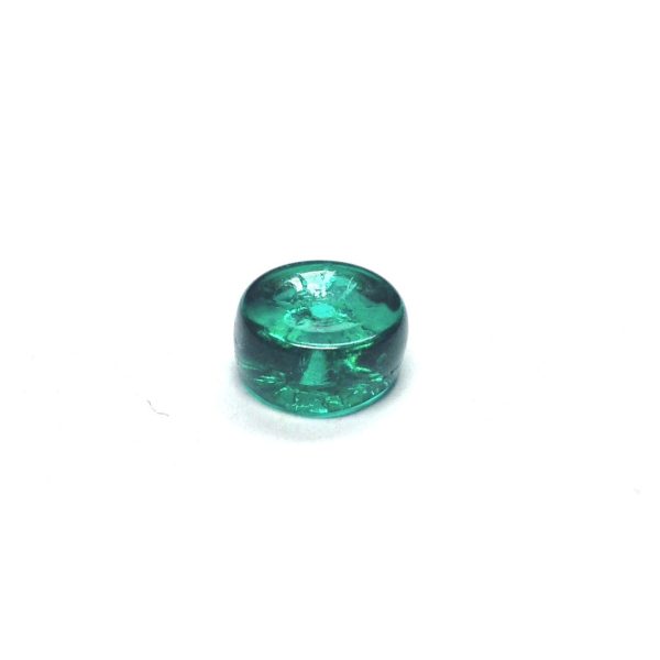 8MM Emerald Green Glass Rondel Bead (144 pieces) Sale