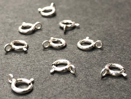 .925 Sterling 5MM Spring Ring (24Pc Pk) Supply