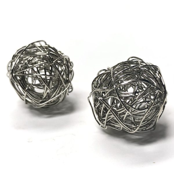 18MM Nickel  Wired  Bead (3 pieces) on Sale