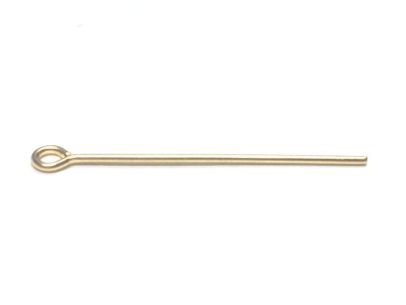 1  Brass Eyepin (.021) 1 Lb. (~8208 pieces) For Discount