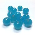 10MM Aqua Round Glass Bead (72 pieces) Online