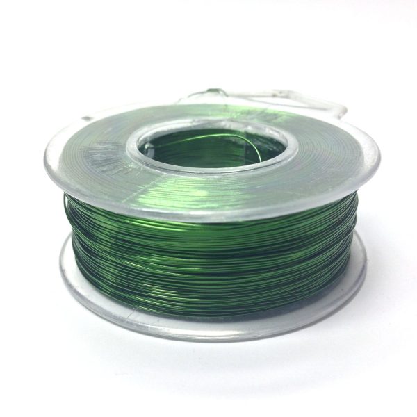 #28 Peridot Copper Wire 4 Oz Spool (~500 Ft) (1 pieces) For Discount