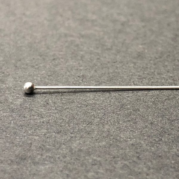 .925 Sterling 2MM Ball-End Headpin 1.5 (6Pc Pk) Online Hot Sale