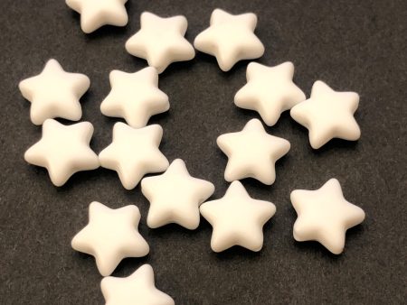 9MM White Star Bead (720 pieces) For Cheap