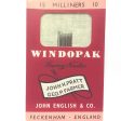 #10 English Millinery Needles (15 Pkg) Sale