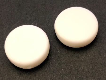 22MM White Disc Bead (36 pieces) Discount