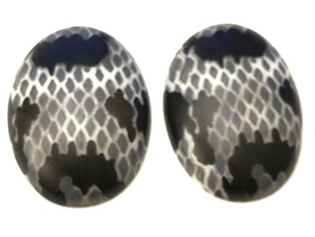 18X13MM Snakeskin Oval Cab (24 pieces) For Discount