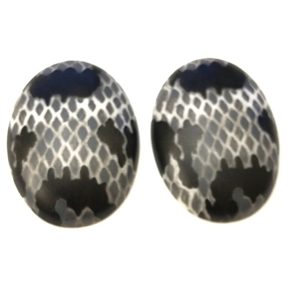 18X13MM Snakeskin Oval Cab (24 pieces) For Discount