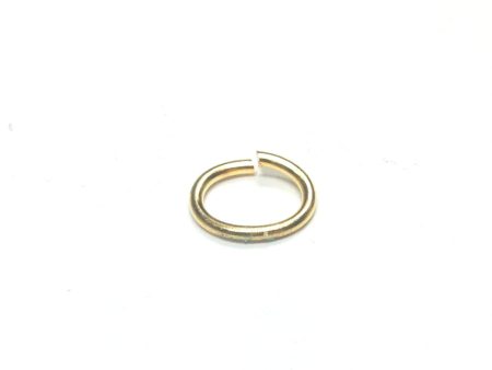 08 (5X7.5MM) .040 Oval Brass Jump Ring 1 Lb. (~4032 pieces) Hot on Sale