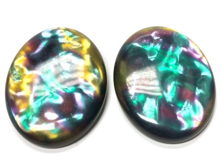 40X30MM  Persian  Oval Cab (2 pieces) Online now