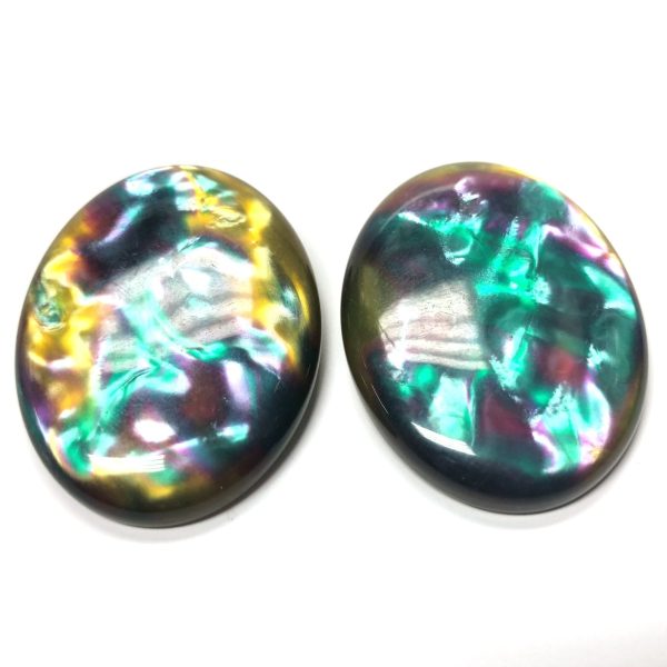 40X30MM  Persian  Oval Cab (2 pieces) Online now