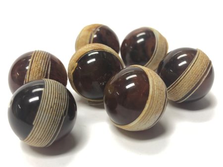 14MM Tortoise  Twine  Round Bead (12 pieces) For Sale