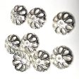 8MM Silver Plated Filigree Cap (250 pieces) on Sale