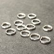 .925 Sterling 4.5MM Round Split Ring (24Pc Pk) For Sale