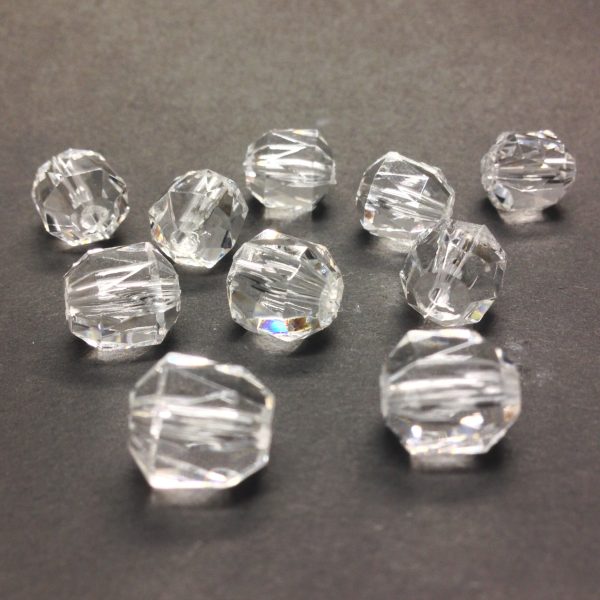 10MM Crystal Faceted Bead (100 pieces) Online Hot Sale