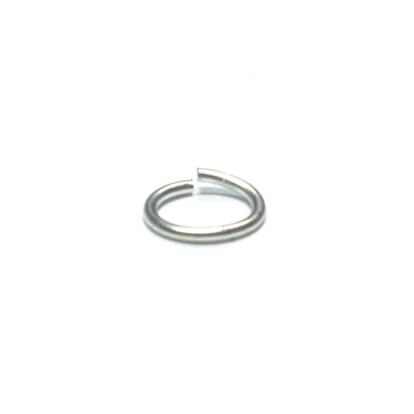 00 (6X8.5MM) .040 Oval Nickel Jump Ring 1 Lb. (~3744 pieces) Online now