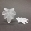 28X25MM Crystal Mat Leaf Drop (36 pieces) Online