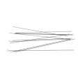 #10 (.020)Steel Twisted Needle Rnd Eye 50 Pcs Pk on Sale