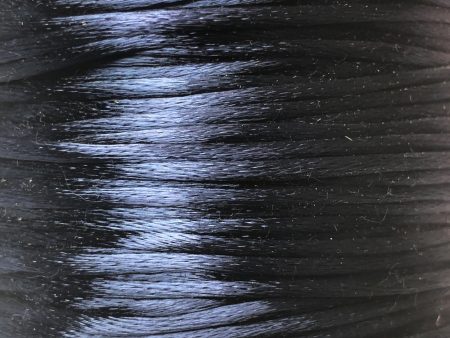 Size #2 - 3MM Navy Satin Cord (Rattail) 144 Yds on Sale