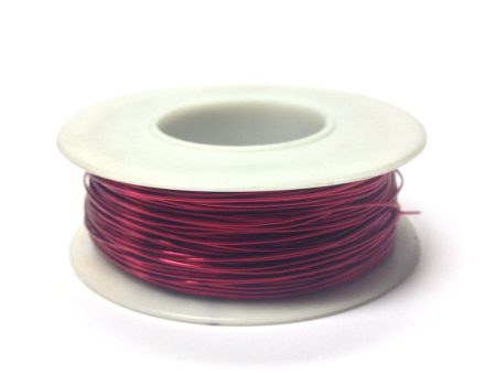 #22 Magenta Copper Wire 4 Oz Spool (~125 Ft) (1 pieces) Online Hot Sale