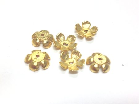 9MM Hamilton Gold Flower Cap (144 pieces) For Cheap