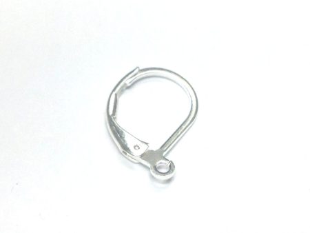 Silver Plated Lever Back Ear Wire With Loop (144 pieces) Sale