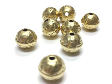 10MM Antique Gold Round Bead (36 pieces) Sale