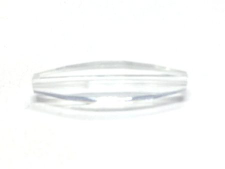 Crystal Faceted 23X6MM Oval Bead (100 pieces) on Sale