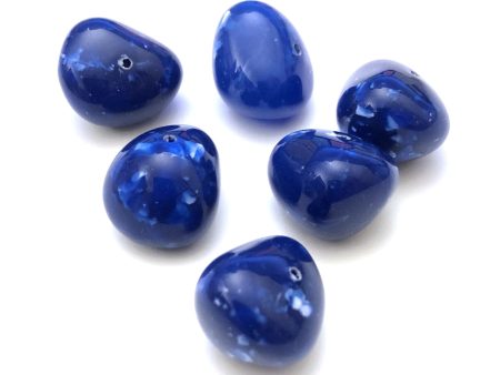 9X11MM Lapis  Granite  Baroque Beads (72 pieces) Online