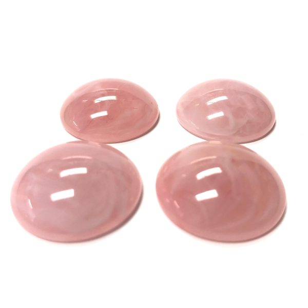 15MM Pink  Agate  Round Acrylic Cab (72 pieces) Fashion