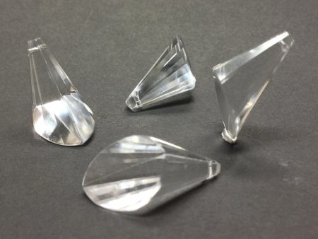 24X17MM Crystal Faceted Drop (36 pieces) Supply