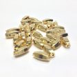 10X4MM Ham.Gold Oval Bead (144 pieces) Online Hot Sale