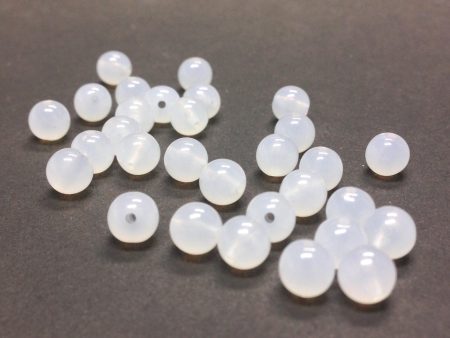 10MM White Opal Beads (200 pieces) Discount