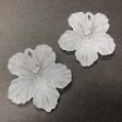 25MM Crystal Mat Acrylic Flower Drop (24 pieces) For Sale