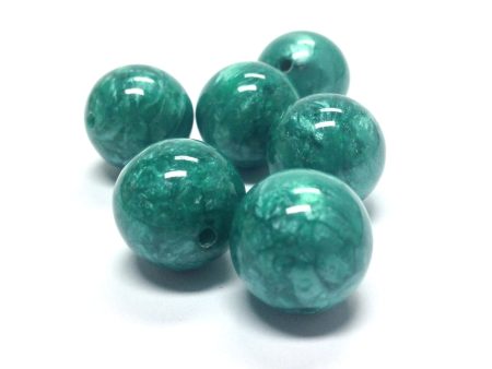 10MM Green  Zenith  Round Bead (144 pieces) Online Hot Sale