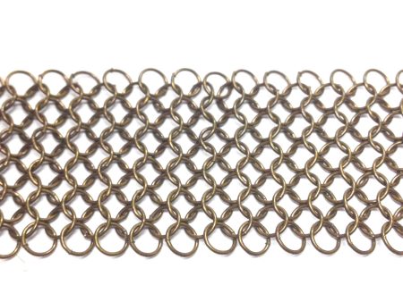 Jump Ring Chain Satin Bronze (1 foot) For Cheap