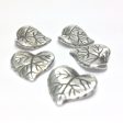 15MM Antique Silver Leaf Drop (72 pieces) Supply