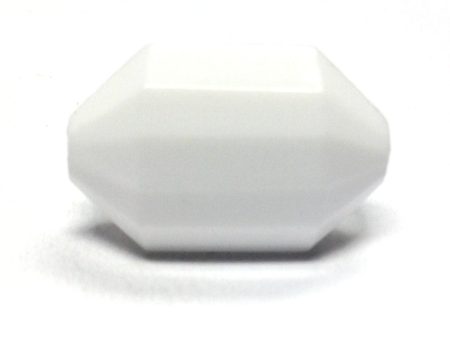 White Faceted Bead (36 pieces) Discount