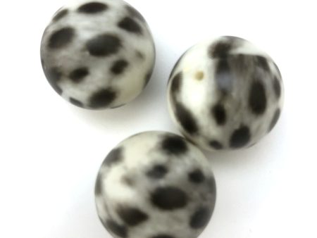 22MM Round Leopard Bead (12 pieces) Fashion