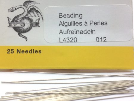 #12 English Beading Needle (25 Pkg) Cheap