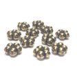 10MM Ant.Ham.Gold Flower Rondel (144 pieces) Online Hot Sale