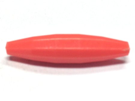 Coral Faceted 23X6MM Oval Bead (100 pieces) For Cheap