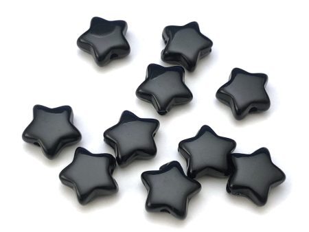 9MM Black Star Bead (720 pieces) on Sale