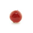 15MM Red Paper Mache Bead (12 pieces) Cheap