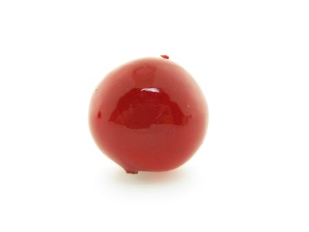 15MM Red Paper Mache Bead (12 pieces) Cheap